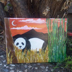 Panda painting <3